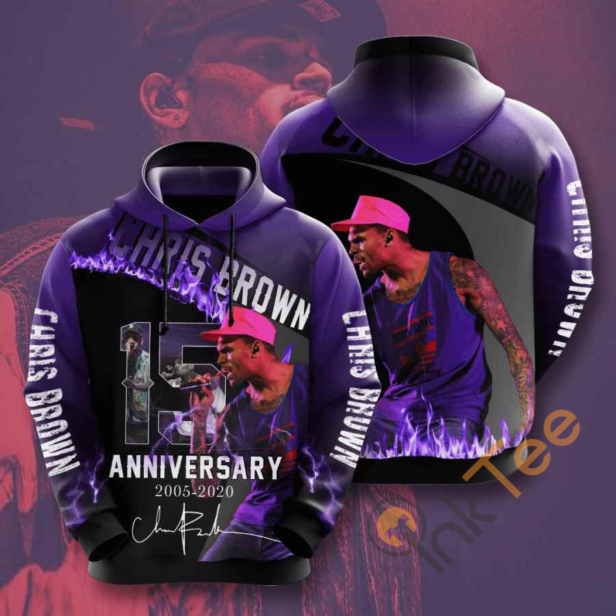 Music Chris Brown Usa Hoodie 3D 1 Music Chris Brown Usa Hoodie 3D