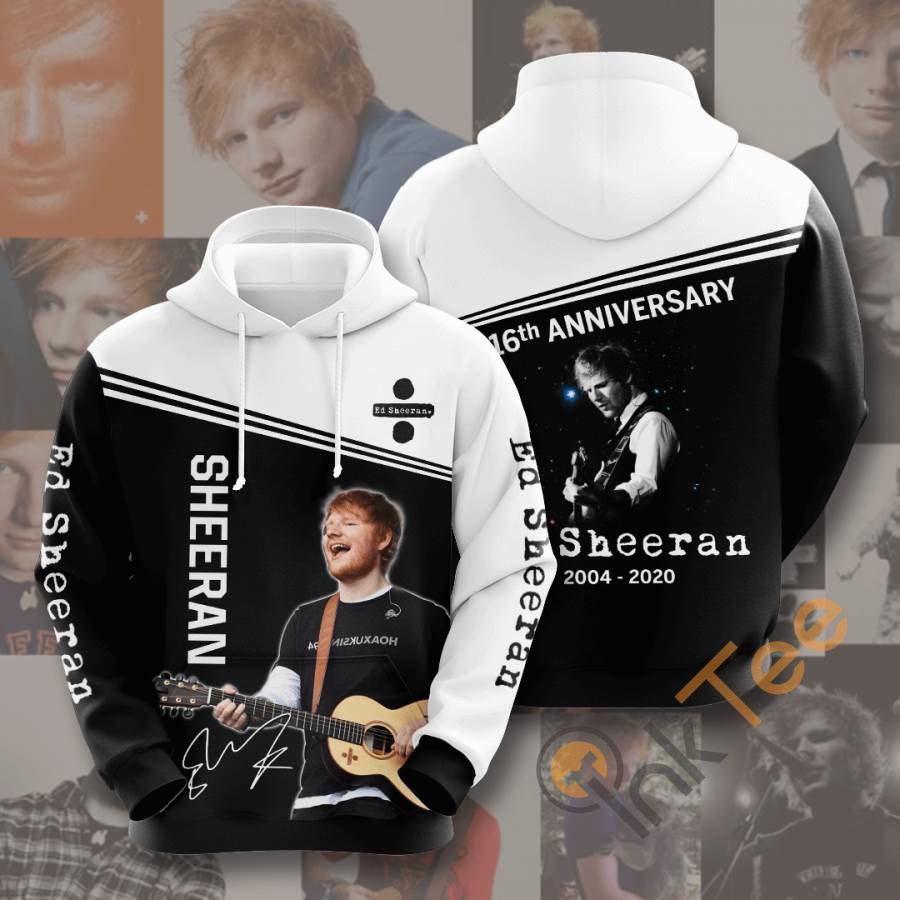 Music Ed Sheeran Usa Hoodie 3D