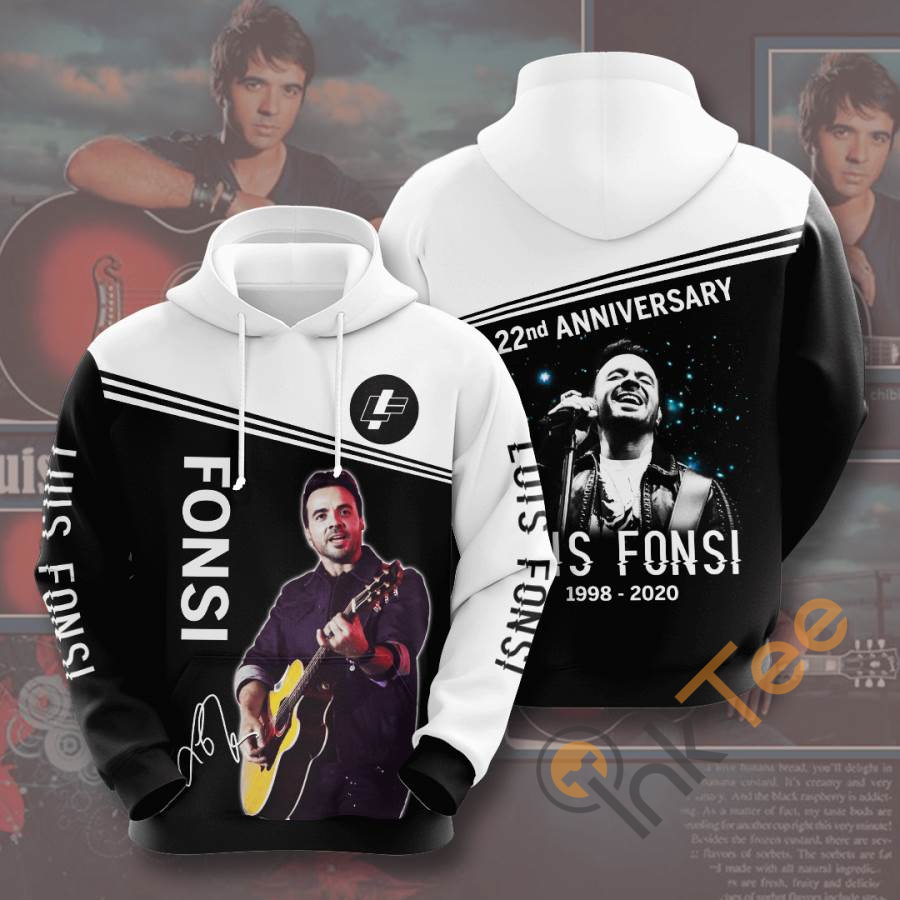 Music Luis Fonsi Usa Hoodie 3D