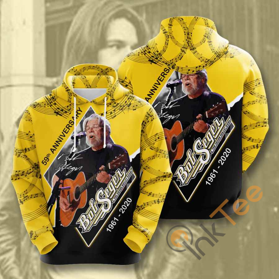 Music Rock & Roll Bob Seger Usa Hoodie 3D 1 Music Rock & Roll Bob Seger Usa Hoodie 3D