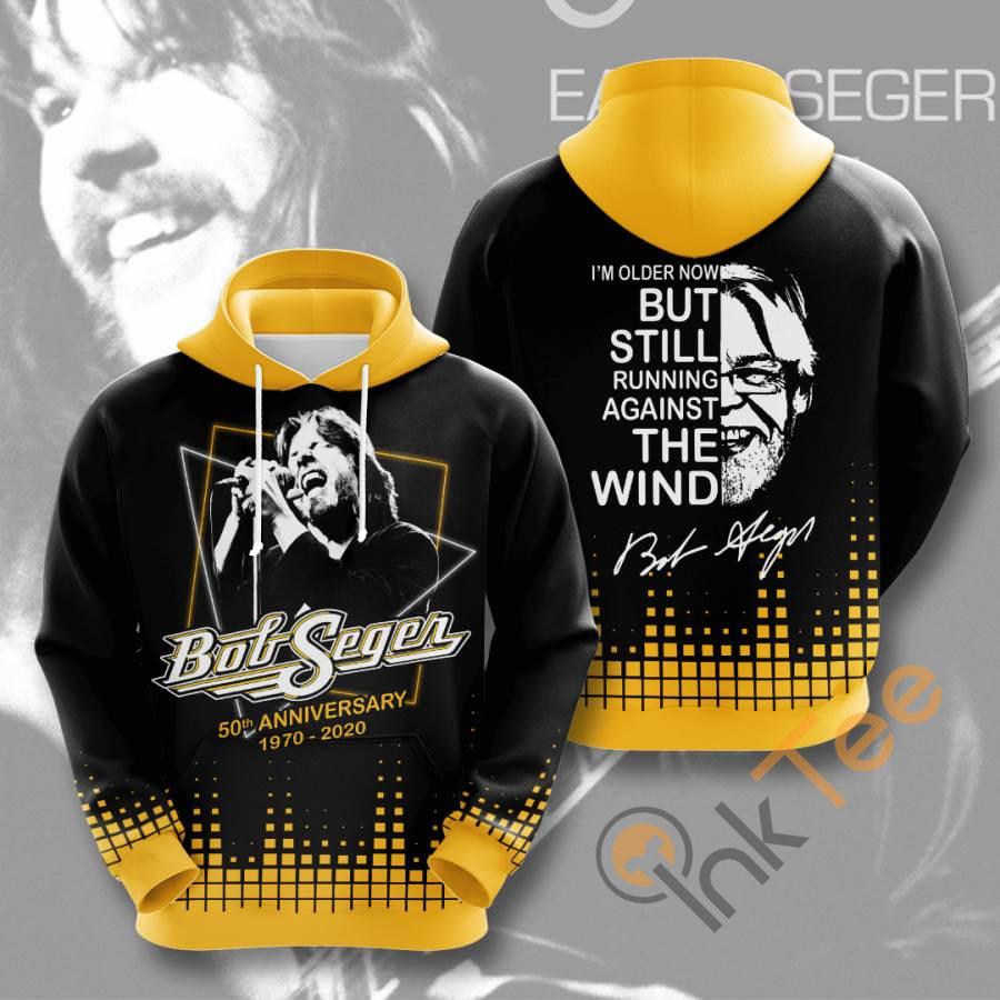 Music Rock & Roll Bob Seger Usa Hoodie 3D