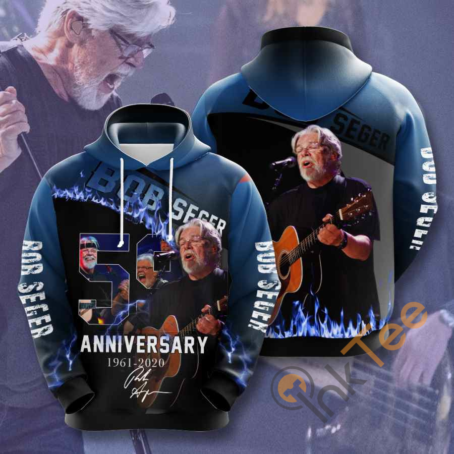 Music Rock & Roll Bob Seger Usa Hoodie 3D 1 Music Rock & Roll Bob Seger Usa Hoodie 3D