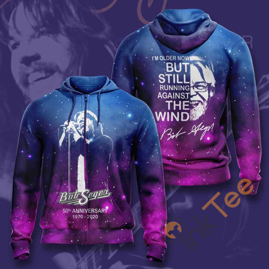 Music Rock & Roll Bob Seger Usa Hoodie 3D