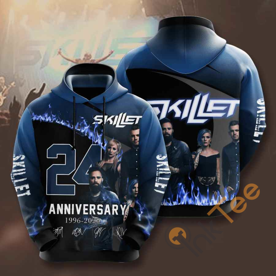 Music Skillet Usa Hoodie 3D