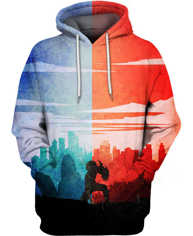 My Hero Shoto Todoroki Hoodie 3D 12 My Hero Shoto Todoroki Hoodie 3D
