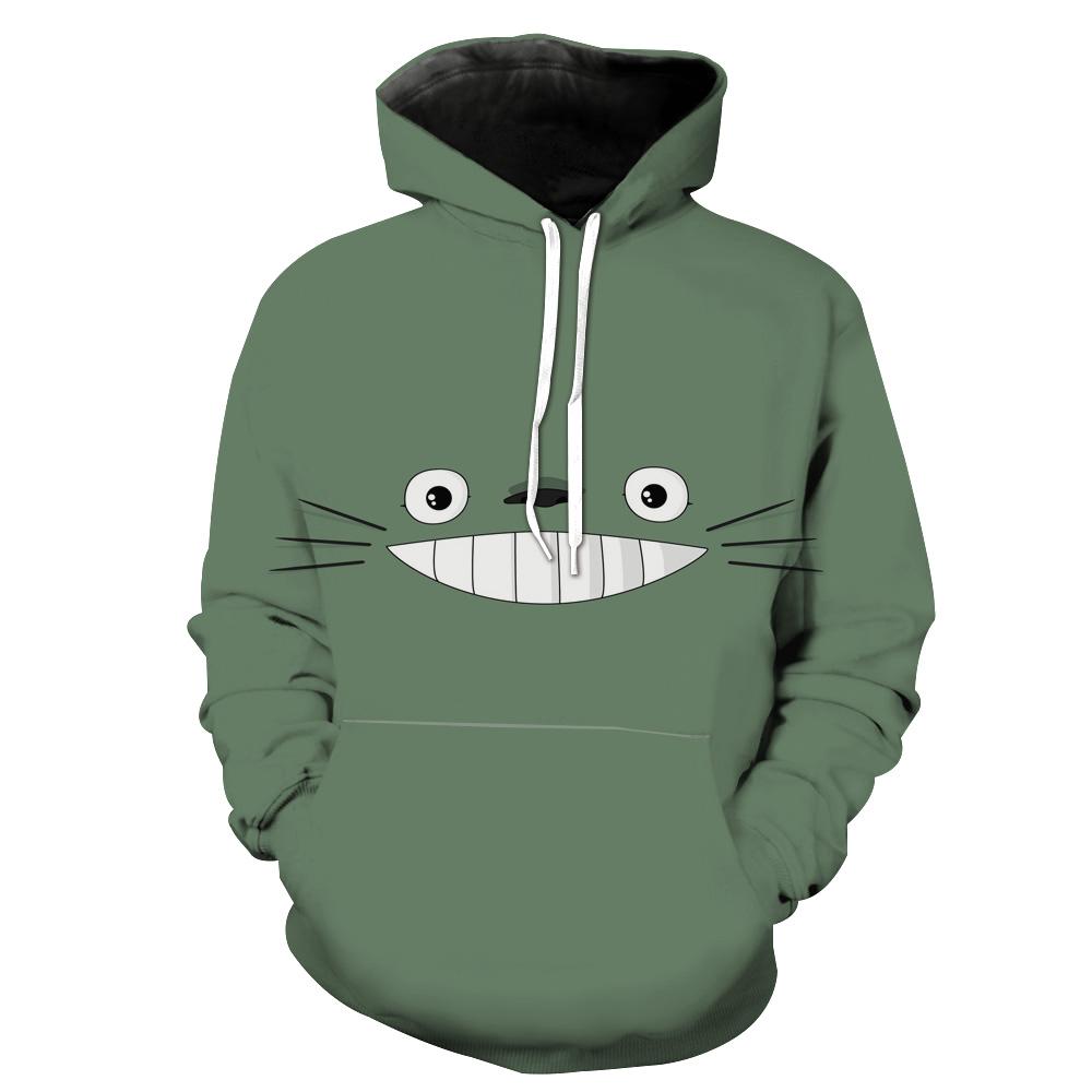My Neighbor Totoro Totoro Face Hoodie 3D 3 My Neighbor Totoro Totoro Face Hoodie 3D