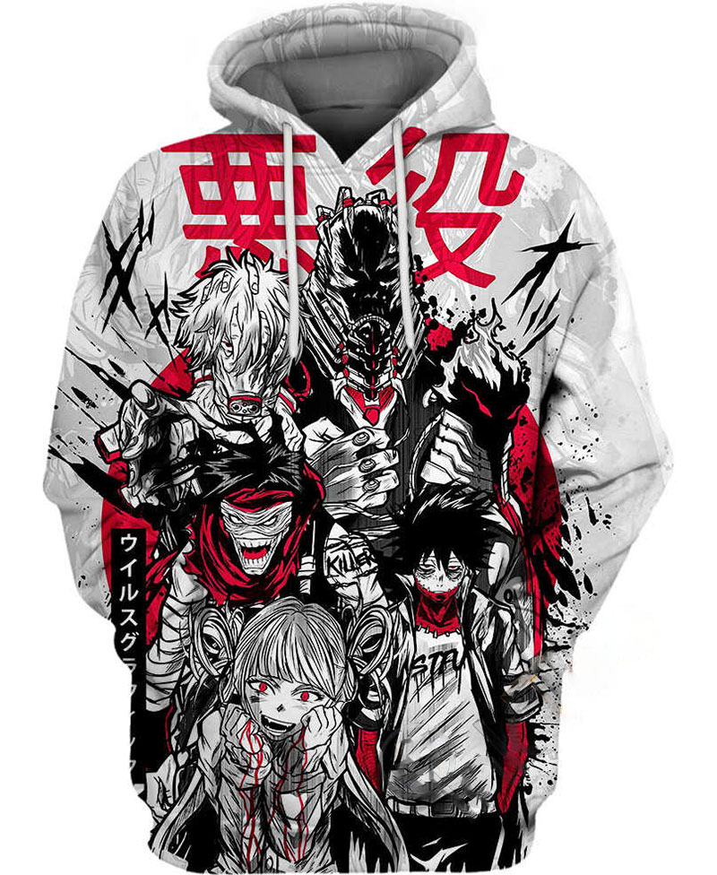 Myh Villains Hoodie 3D