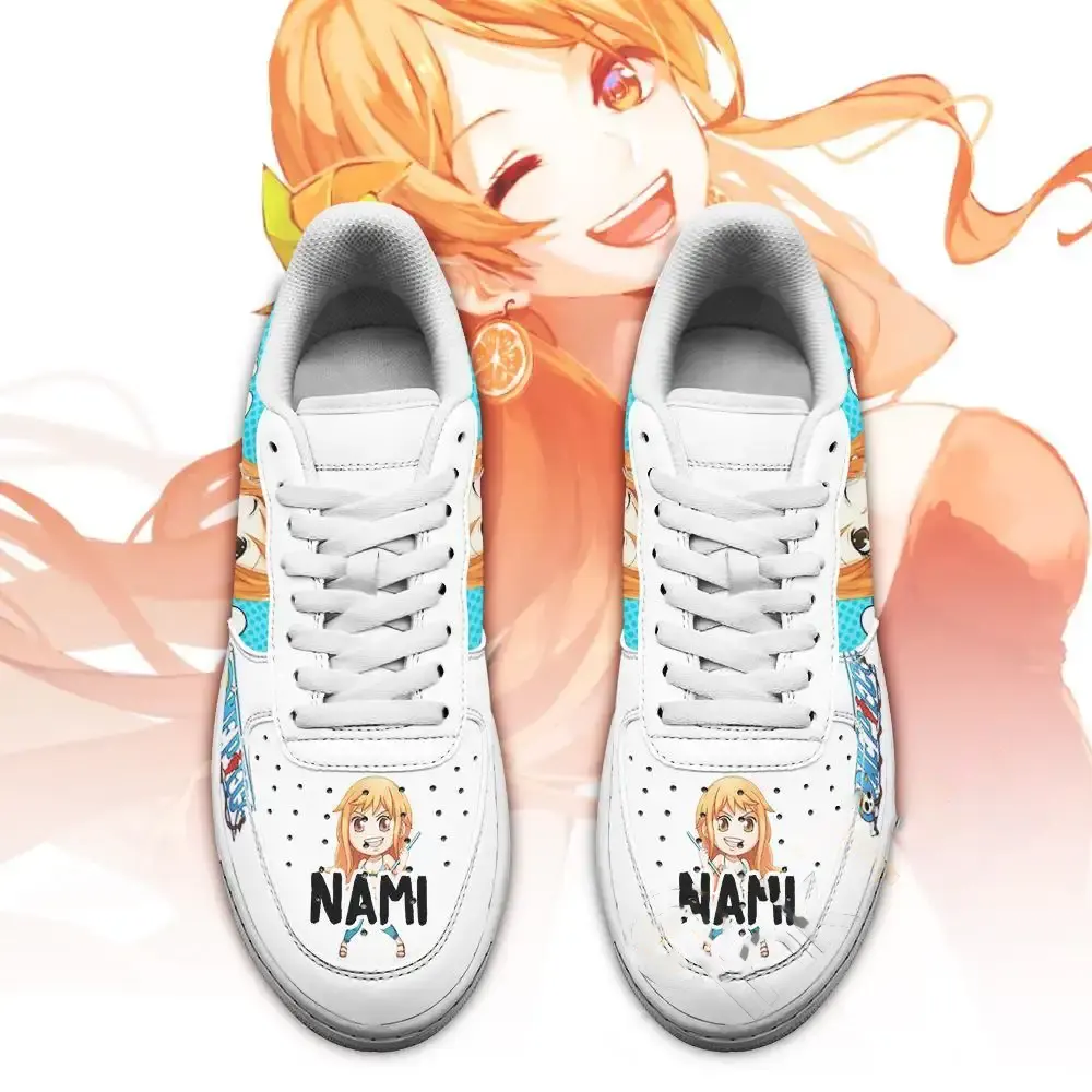 Nami Custom One Piece Anime Fan Amazon Nike Air Force Shoes