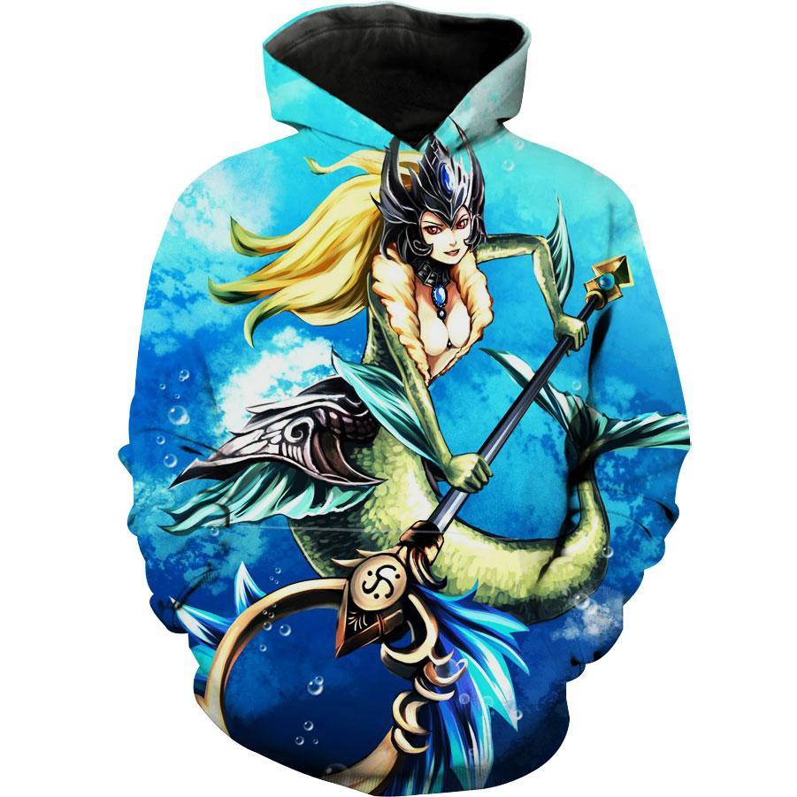 Nami League Of Legends Lol Nami Hoodie 3D