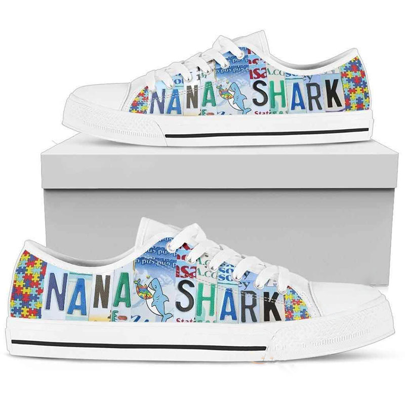 Nana Shark Low Top Shoes