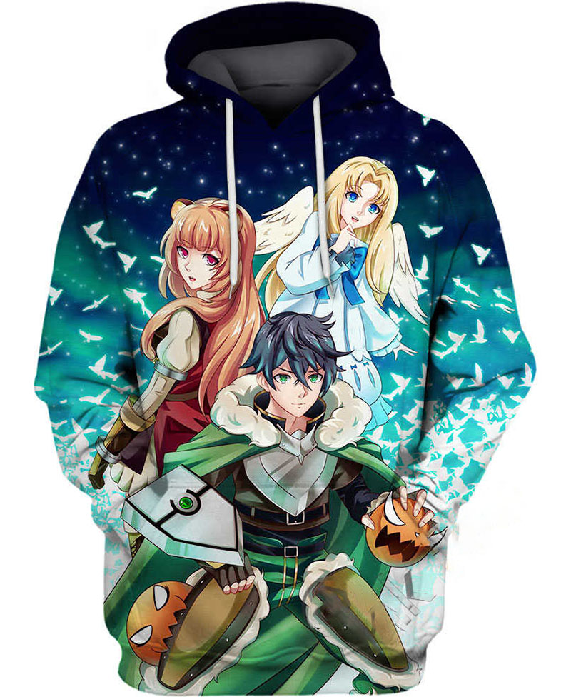 Naofumi Raphtalia Filo Hoodie 3D