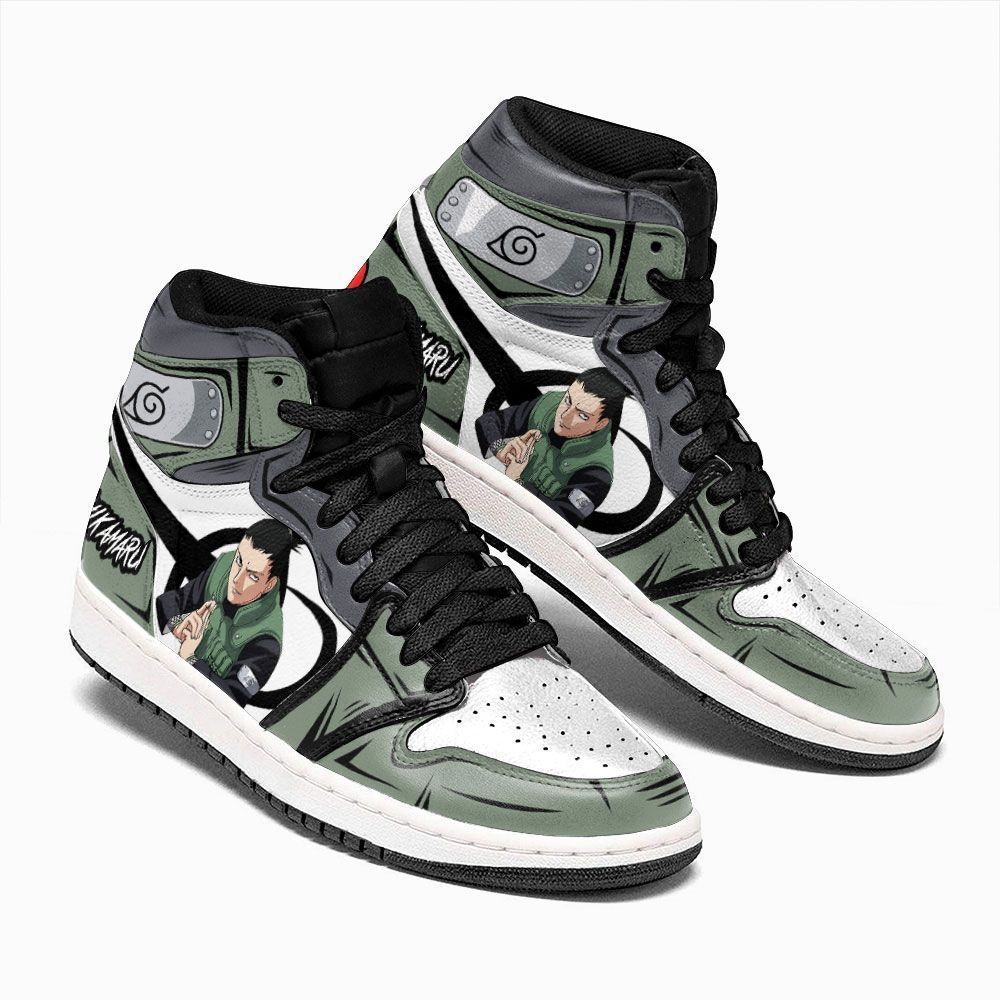 Nara Shikamaru Jounin Naruto Custom Anime Air Jordan Shoes