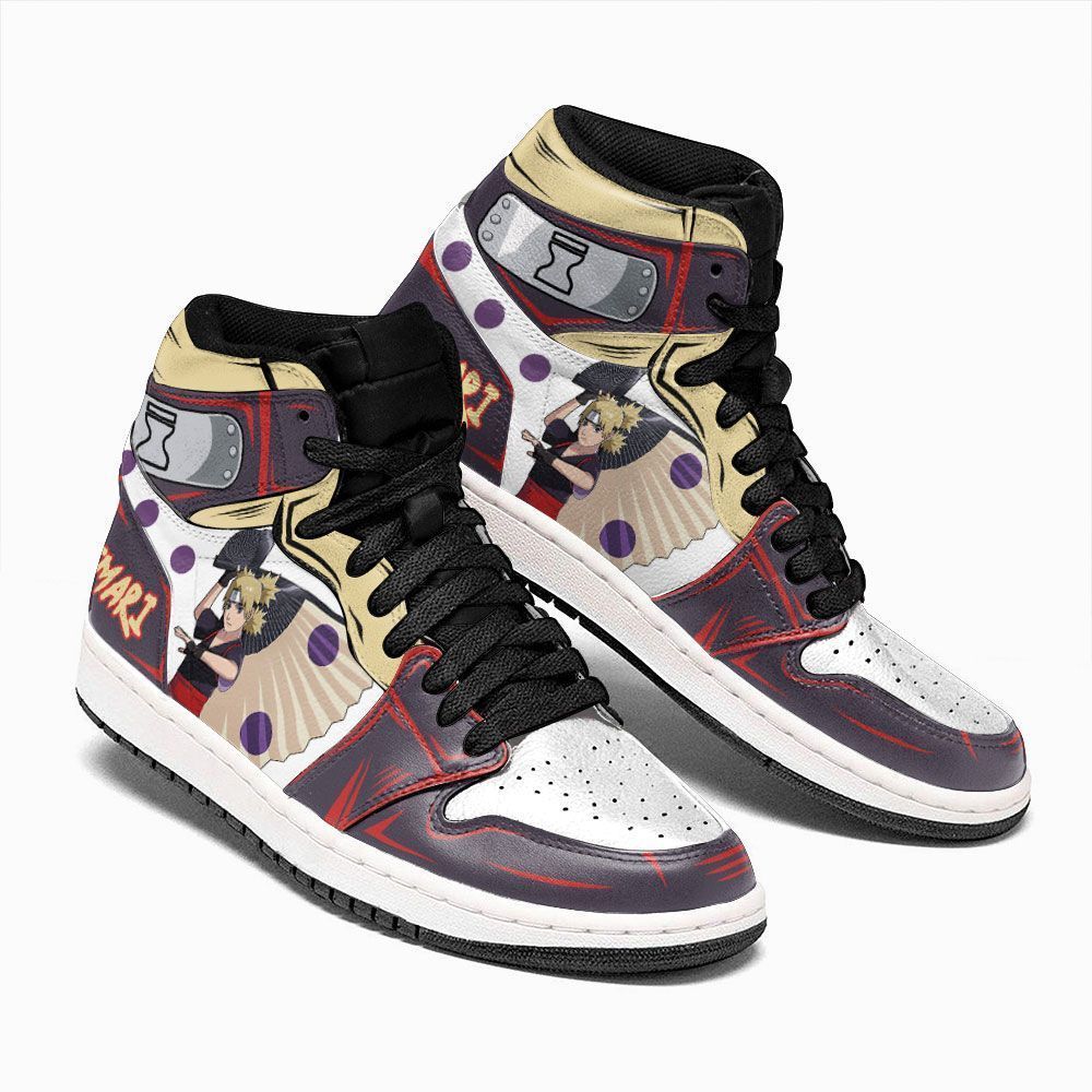 Nara Temari Naruto Custom Anime Air Jordan Shoes