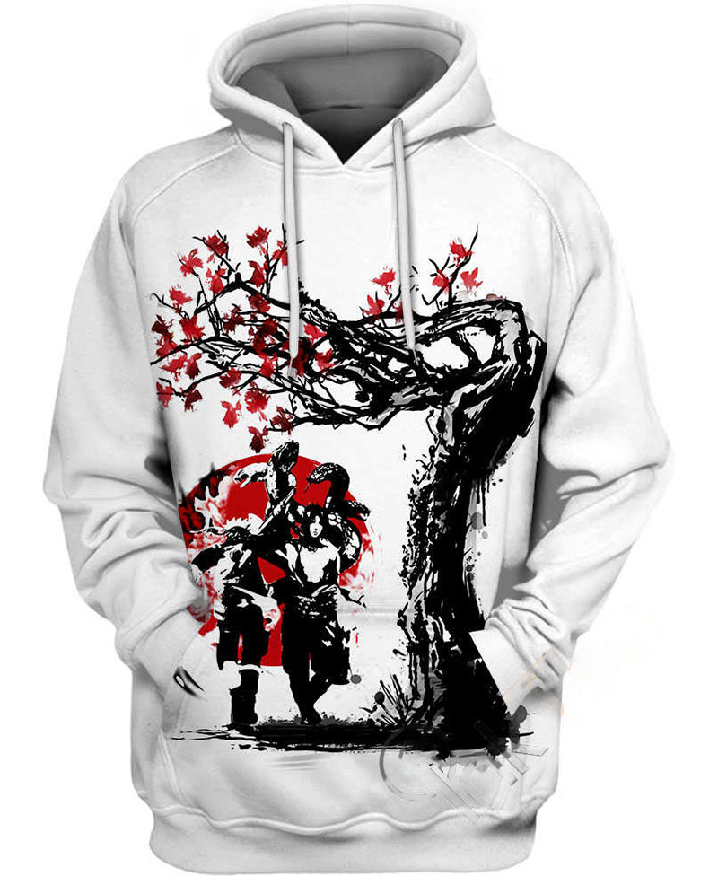Naruto And Sasuke Hoodie 3D