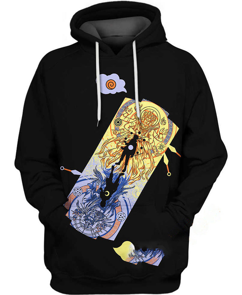 Naruto And Sasuke Hoodie 3D 6 Naruto And Sasuke Hoodie 3D