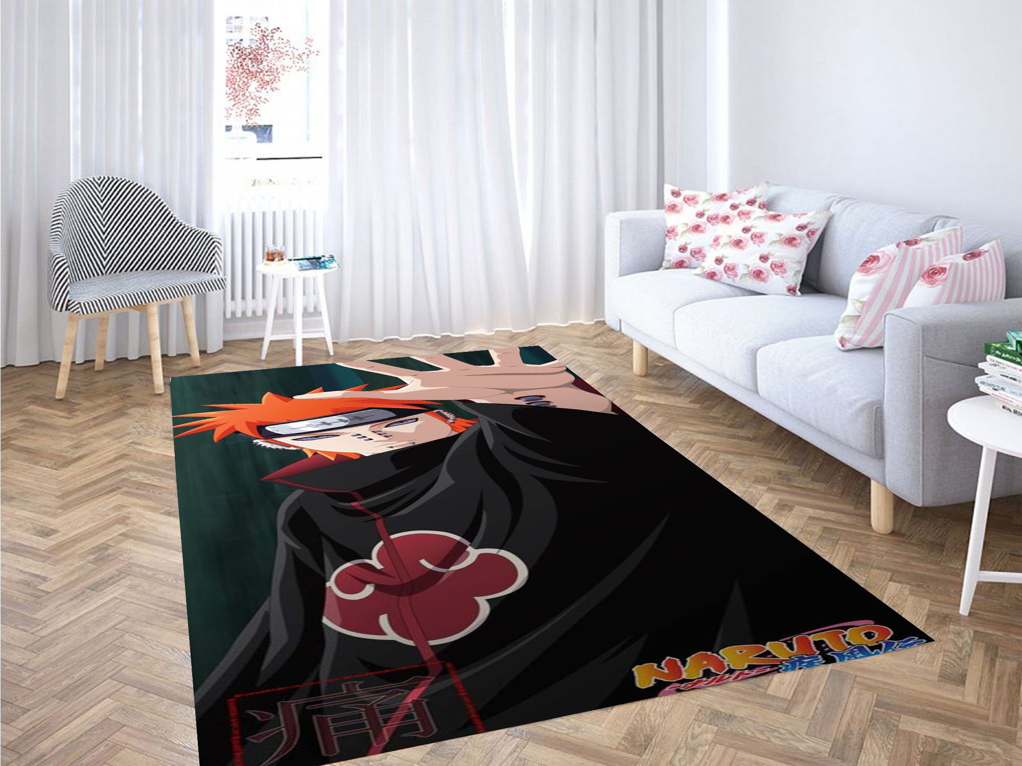 Naruto Background Carpet Rug