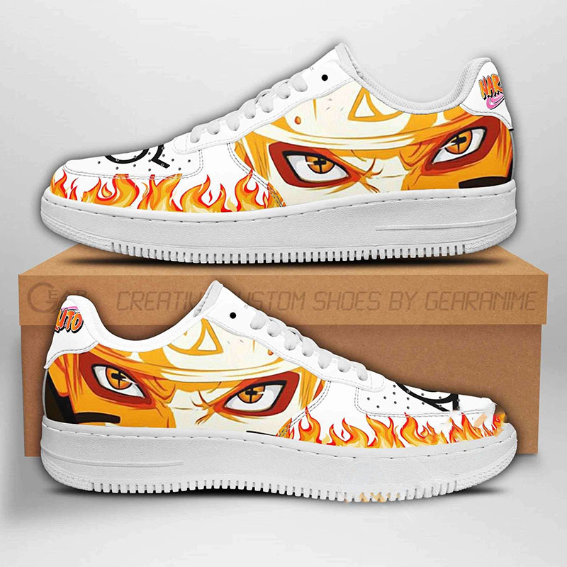 Naruto Eyes Naruto Anime Nike Air Force Shoes
