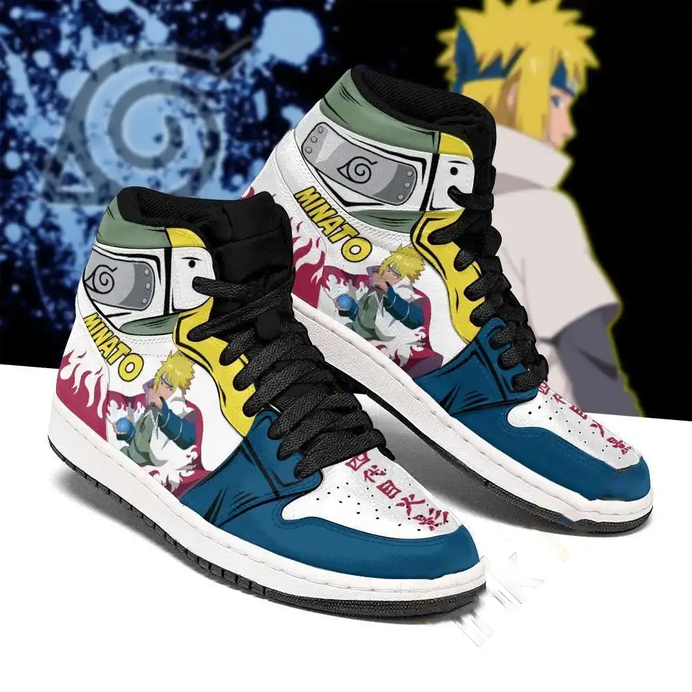 Naruto Minato Namikaze Symbol Costume Anime Amazon Air Jordan Shoes