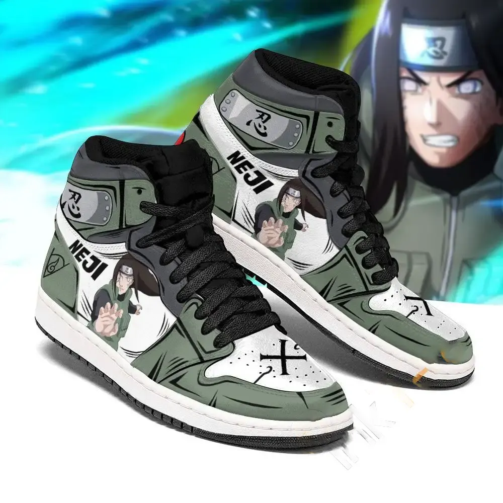 Naruto Neji Hyuga Uniform Costume Anime Amazon Air Jordan Shoes