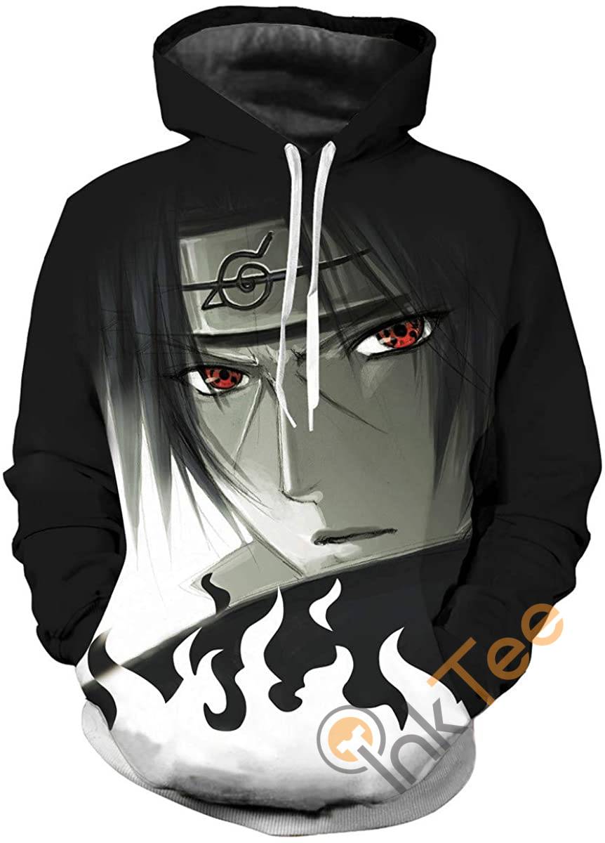Naruto Print Pullover With Front Pocket Hoodie 3D 11 Naruto Print Pullover With Front Pocket Hoodie 3D
