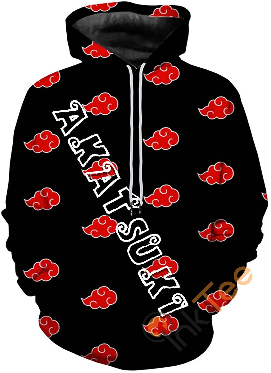 Naruto Print Pullover With Front Pocket Hoodie 3D 11 Naruto Print Pullover With Front Pocket Hoodie 3D