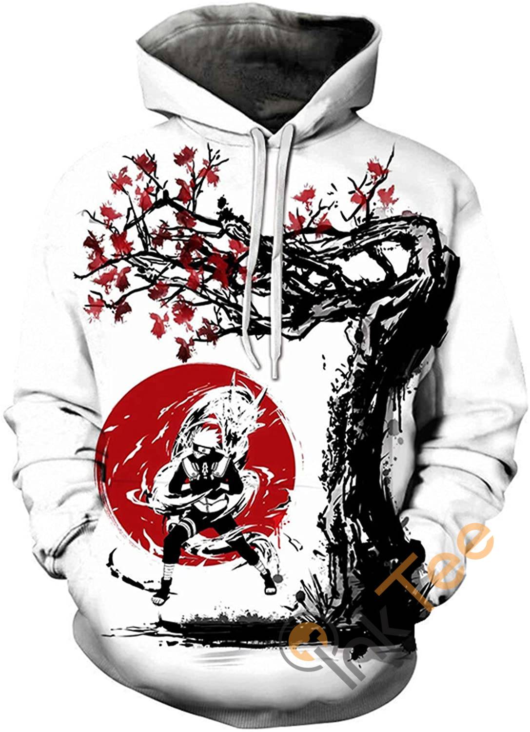 Naruto Print Pullover With Front Pocket Hoodie 3D 10 Naruto Print Pullover With Front Pocket Hoodie 3D