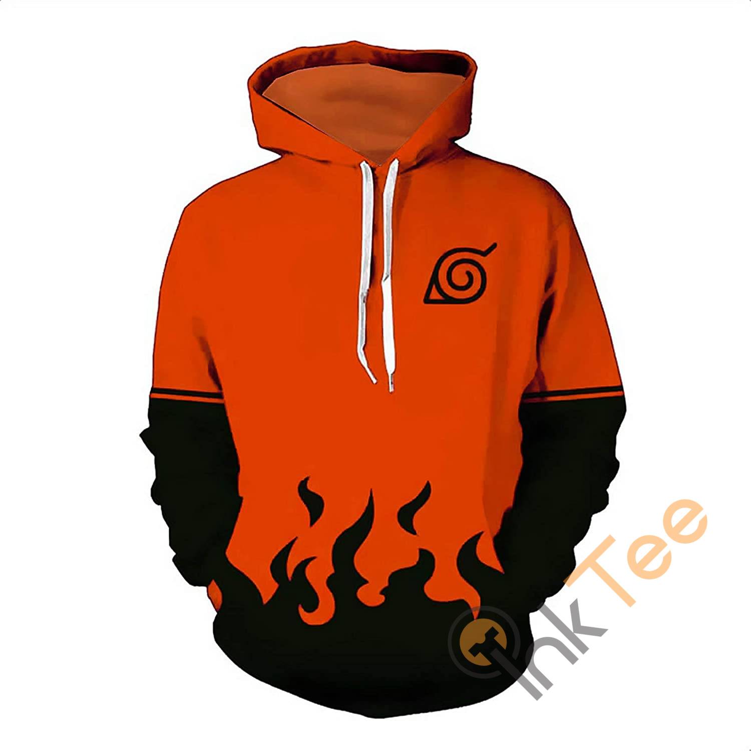 Naruto Print Pullover With Front Pocket Hoodie 3D 15 Naruto Print Pullover With Front Pocket Hoodie 3D