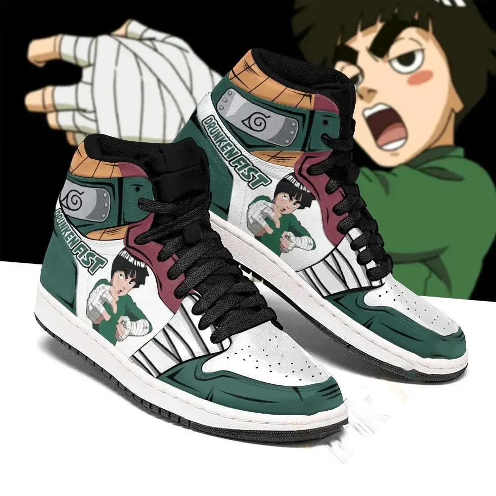 Naruto Rock Lee Drunken Fist Costume Anime Amazon Air Jordan Shoes