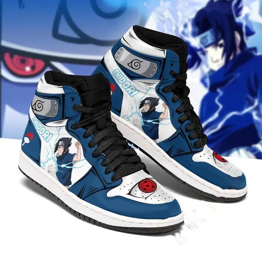 Naruto Sasuke Chidori Skill Costume Anime Amazon Air Jordan Shoes