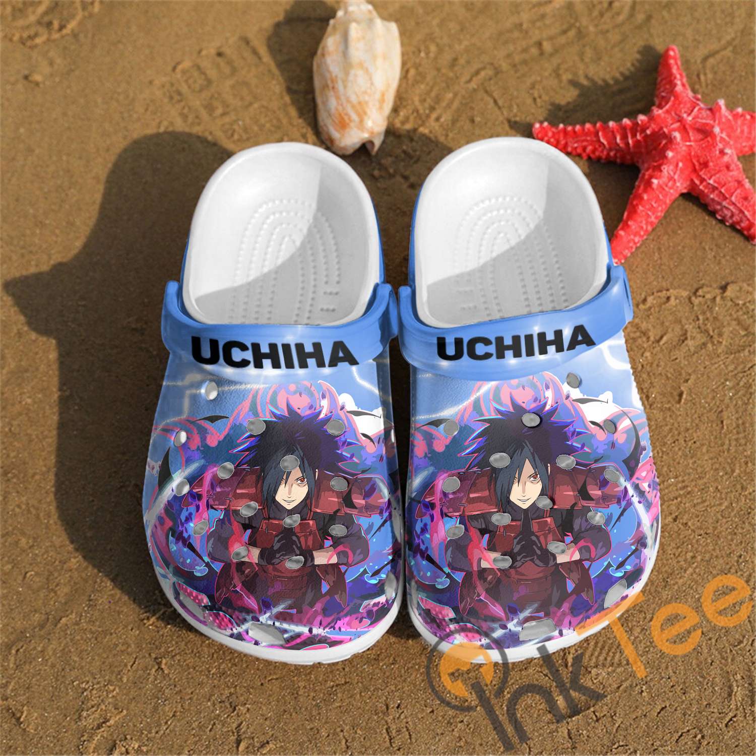 Naruto Uchiha Madara Anime Style Crocs Clog Shoes