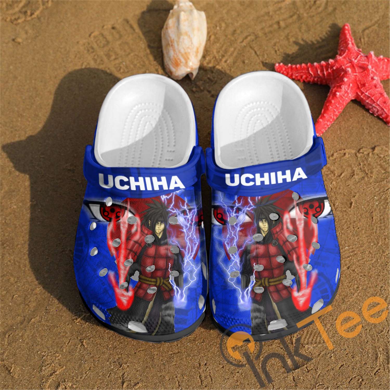 Naruto Uchiha Madara Anime Style Crocs Clog Shoes