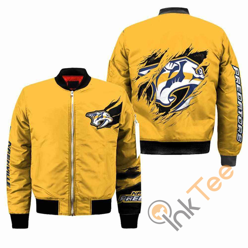 Nashville Predators NHL Apparel Best Christmas Gift For Fans Bomber Jacket 2 Nashville Predators NHL Apparel Best Christmas Gift For Fans Bomber Jacket