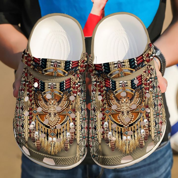 Native American Proud Crocs Clog Shoes