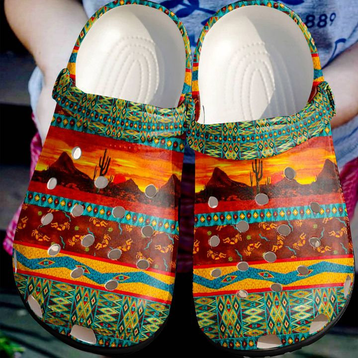 Native American Stunning Pattern Crocs Clog Shoes 5 Native American Stunning Pattern Crocs Clog Shoes