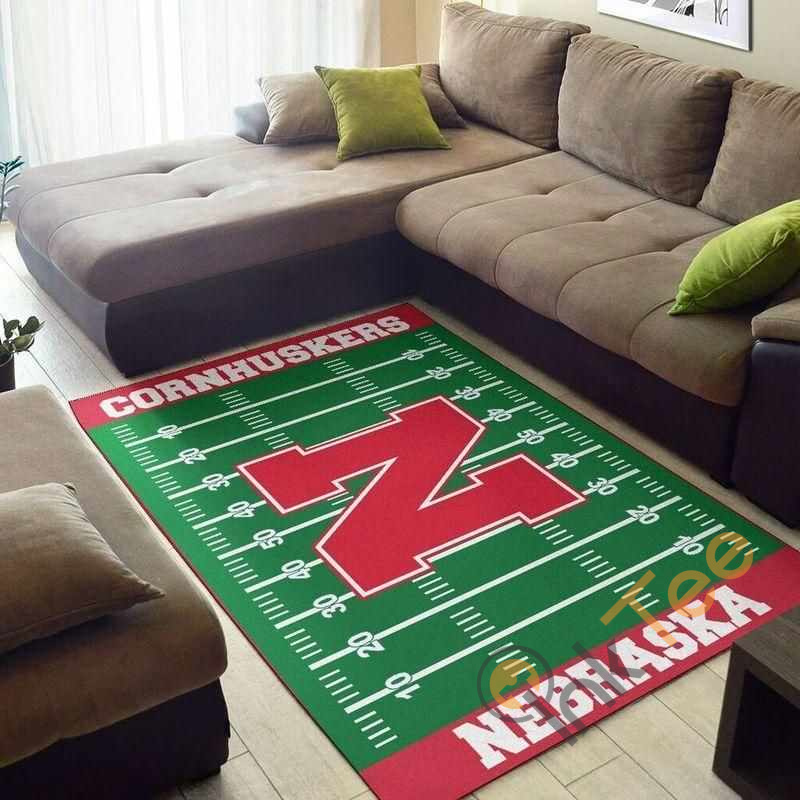 Nebraska Cornhuskers Home Field Area Rug 5 Nebraska Cornhuskers Home Field Area Rug