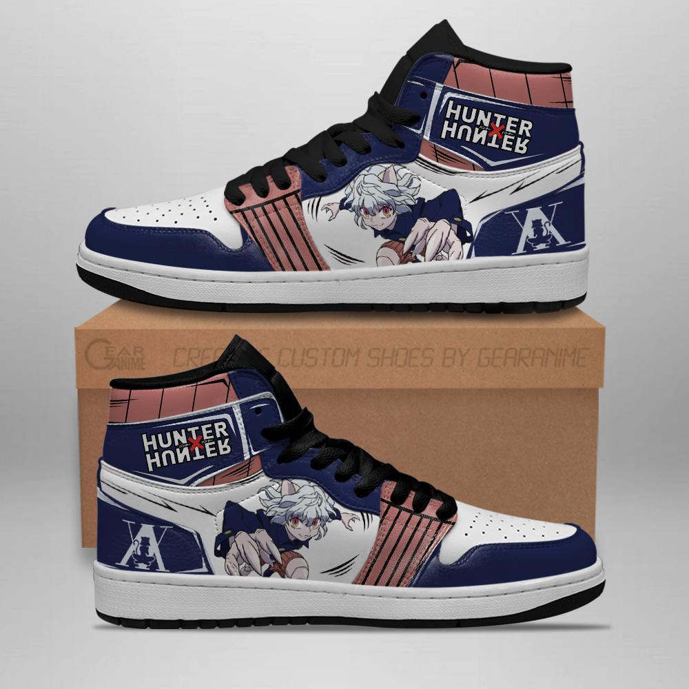 Neferpitou Hunter X Hunter Sneakers Hxh Anime Air Jordan Shoes