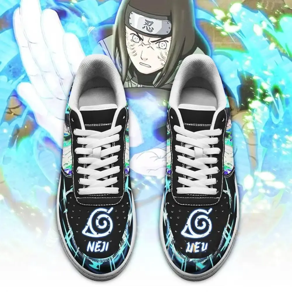 Neji Hyuga Custom Naruto Anime Amazon Nike Air Force Shoes