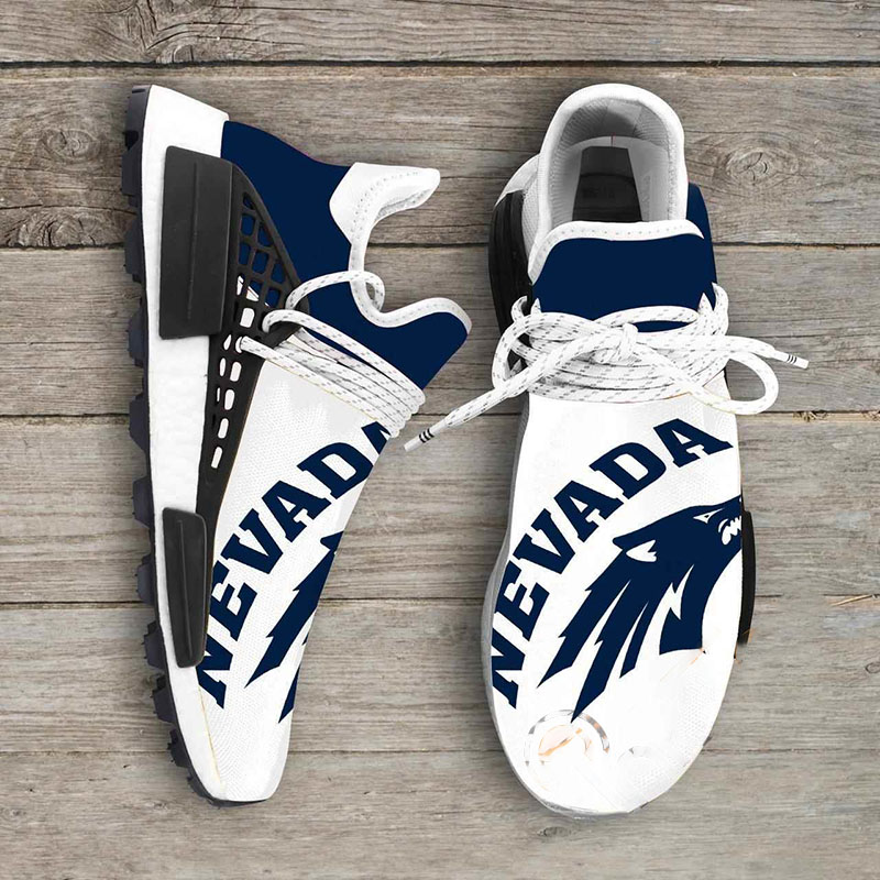 Nevada Wolf Pack Ncaa NMD Human Shoes