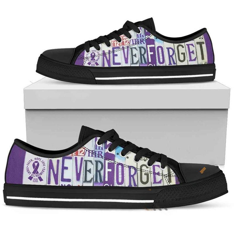 Never Forget Low Top Shoes