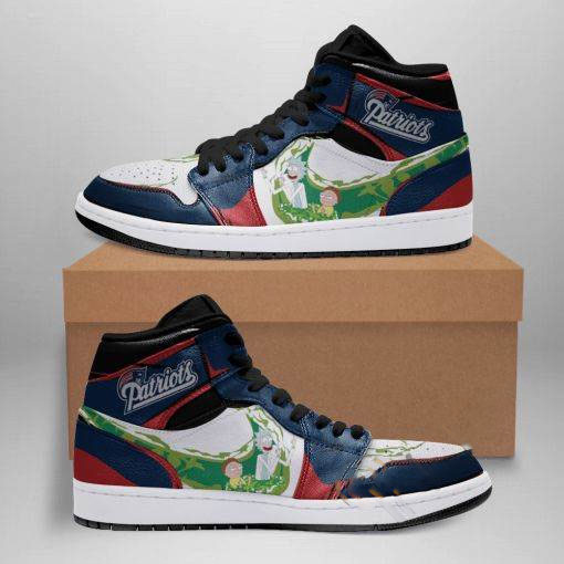 New England Patriots Custom Air Jordan Shoes