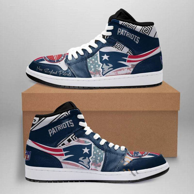 New England Patriots Custom Air Jordan Shoes
