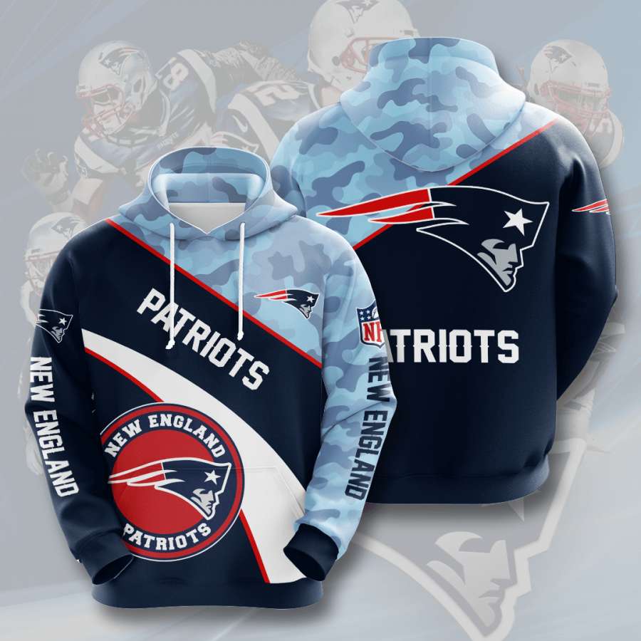New England Patriots Custom Hoodie 3D