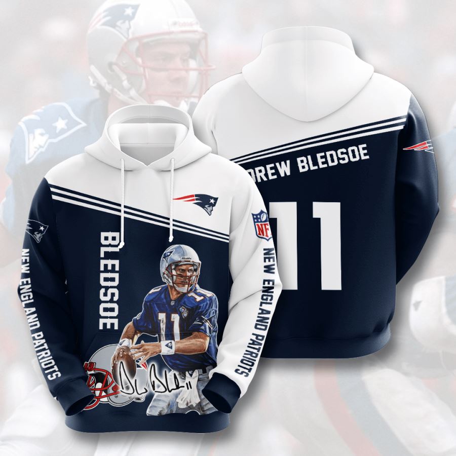 New England Patriots Custom Hoodie 3D
