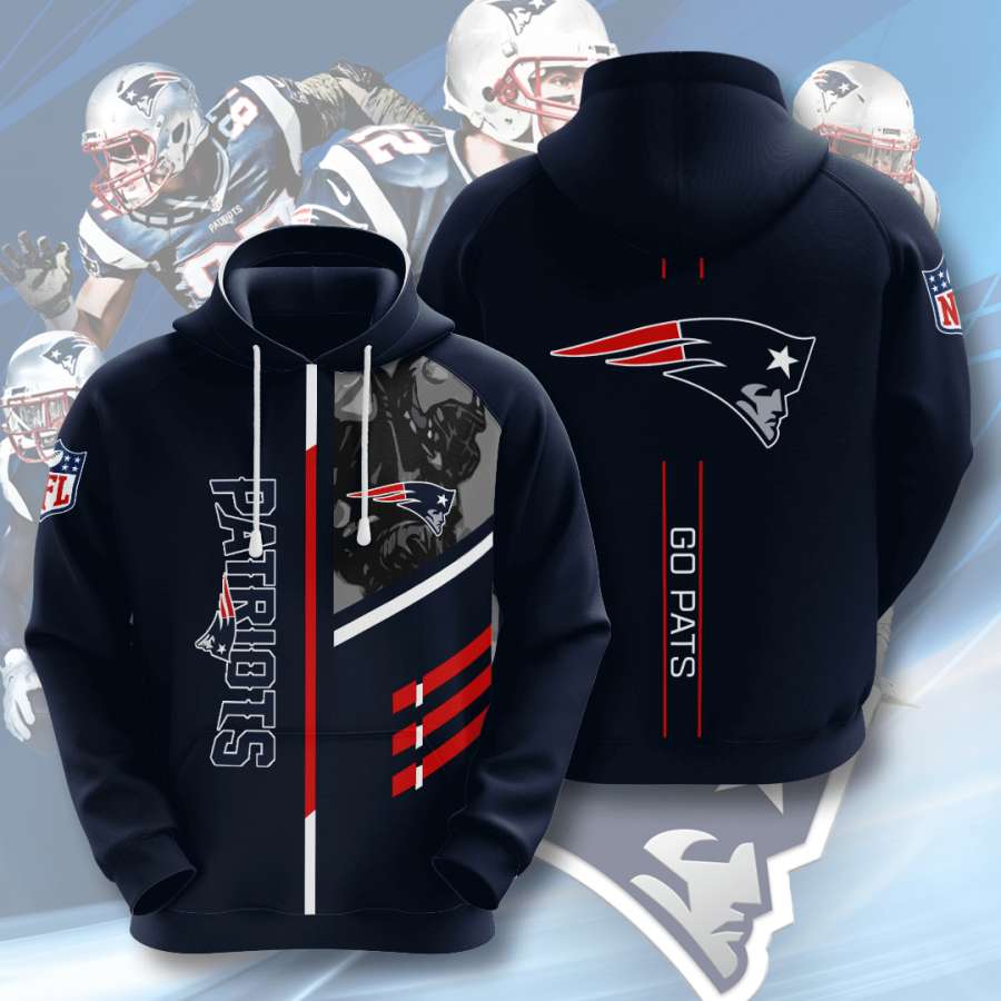 New England Patriots Custom Hoodie 3D