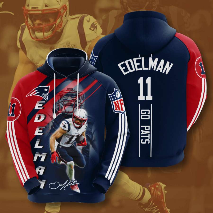New England Patriots Custom Hoodie 3D