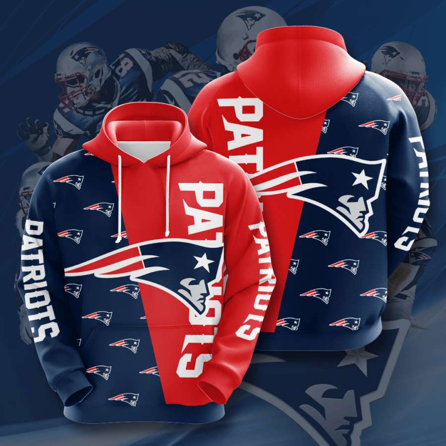 New England Patriots Custom Hoodie 3D