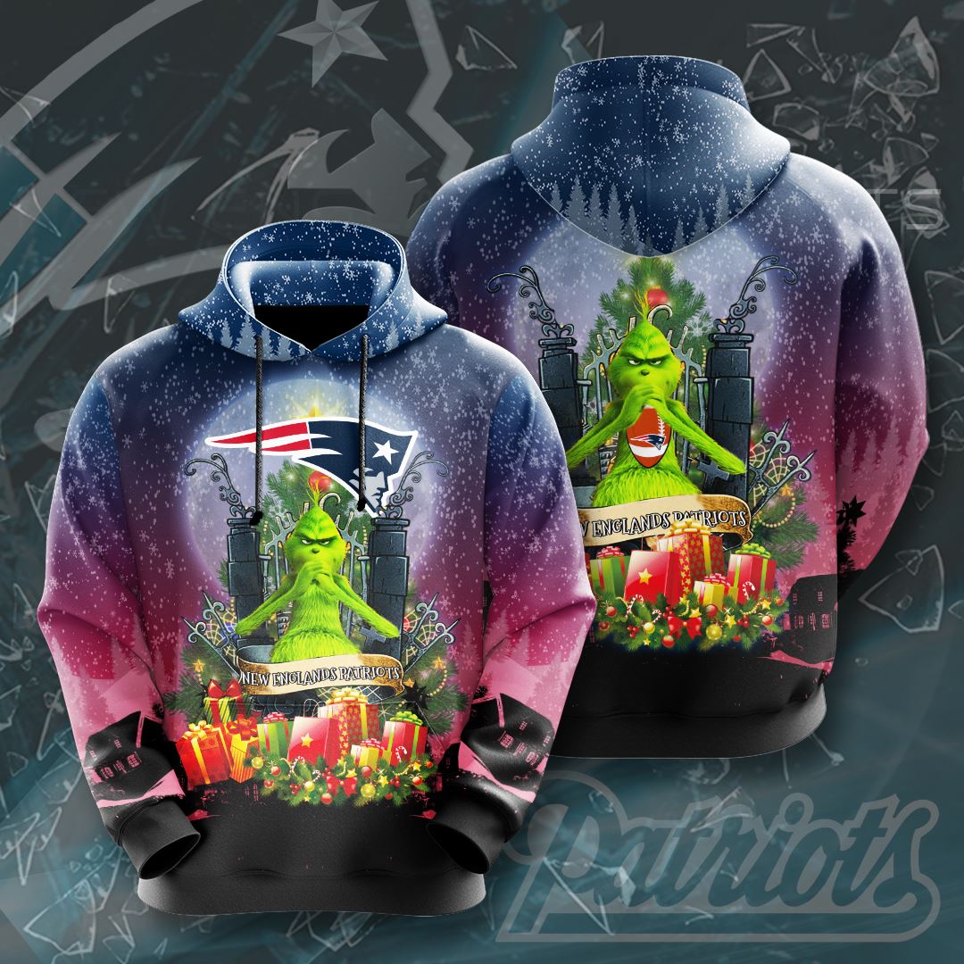 New England Patriots Custom Hoodie 3D 3 New England Patriots Custom Hoodie 3D