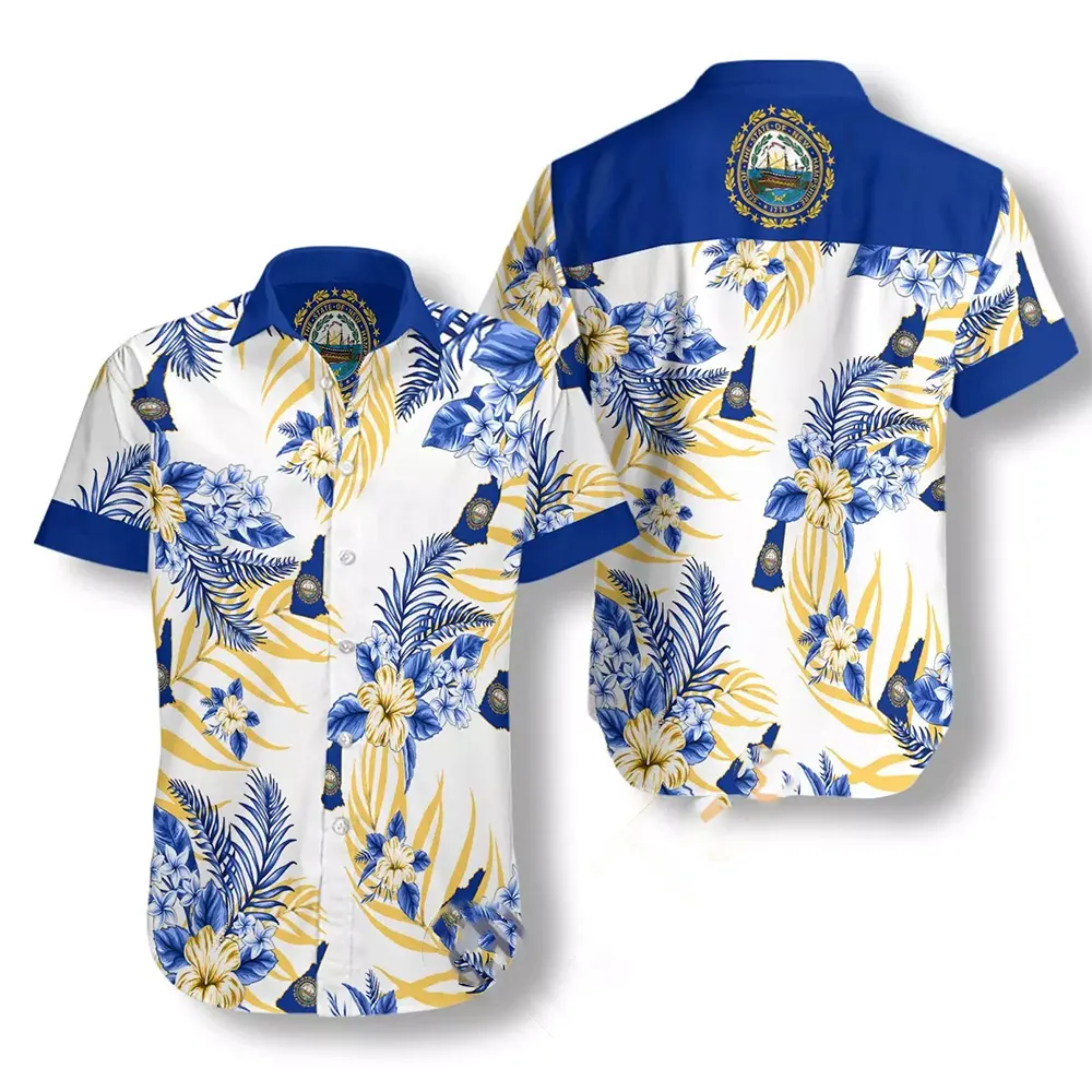 New Hampshire Proud Hawaiian shirts