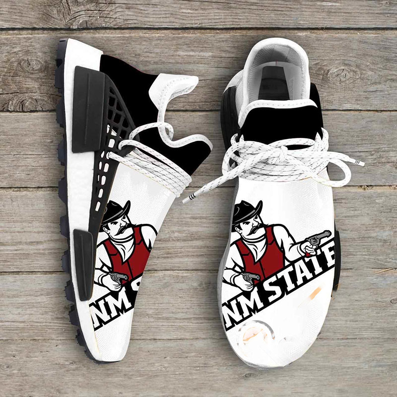 New Mexico State Aggies Ncaa NMD Human Shoes 2 New Mexico State Aggies Ncaa NMD Human Shoes