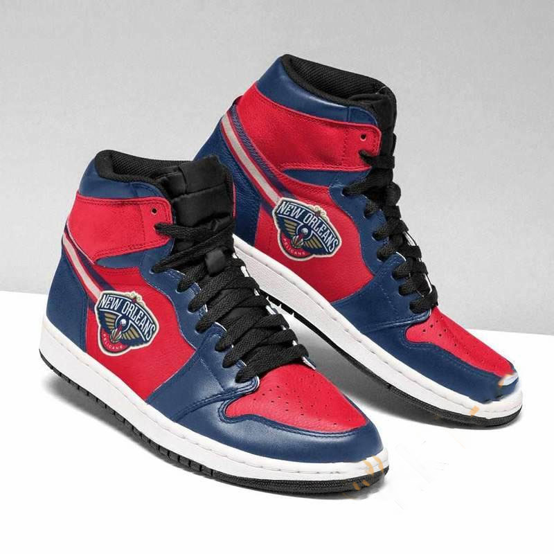 New Orleans Pelicans Nba Basketball Custom Air Jordan Shoes 4 New Orleans Pelicans Nba Basketball Custom Air Jordan Shoes
